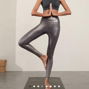Athleta Elevation Sheen Leggingss